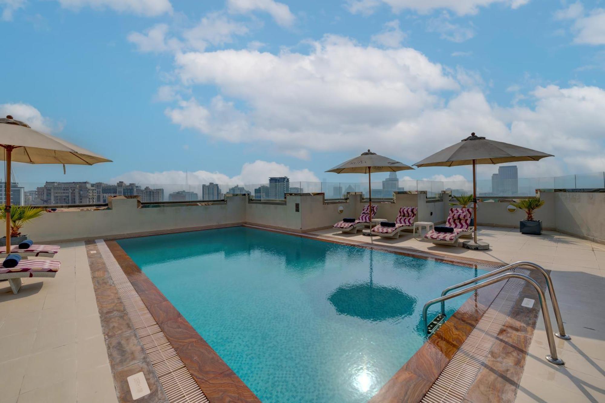 Suha Park Hotel Apartments, Waterfront Jaddaf Dubai Exterior photo