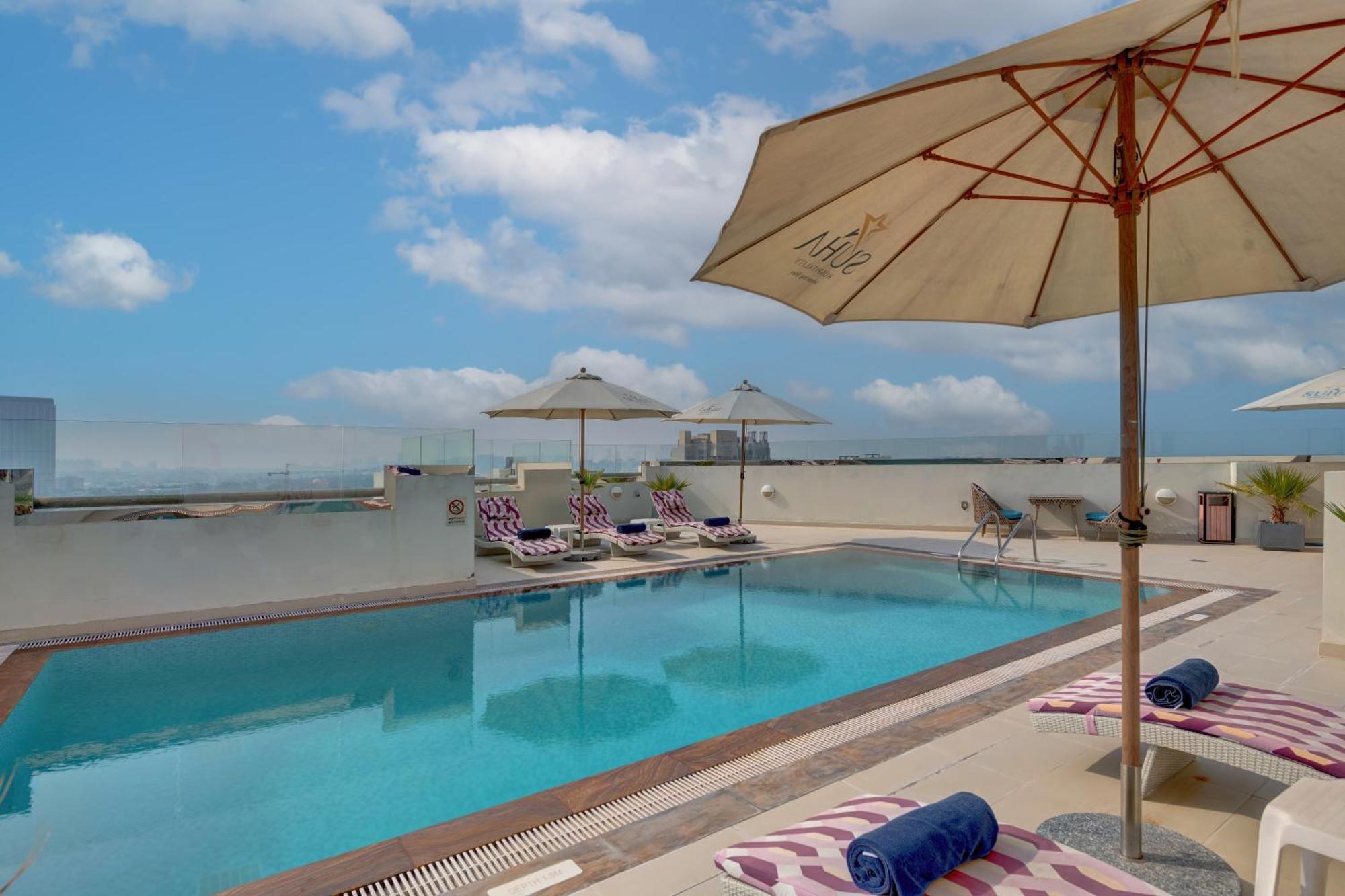 Suha Park Hotel Apartments, Waterfront Jaddaf Dubai Exterior photo
